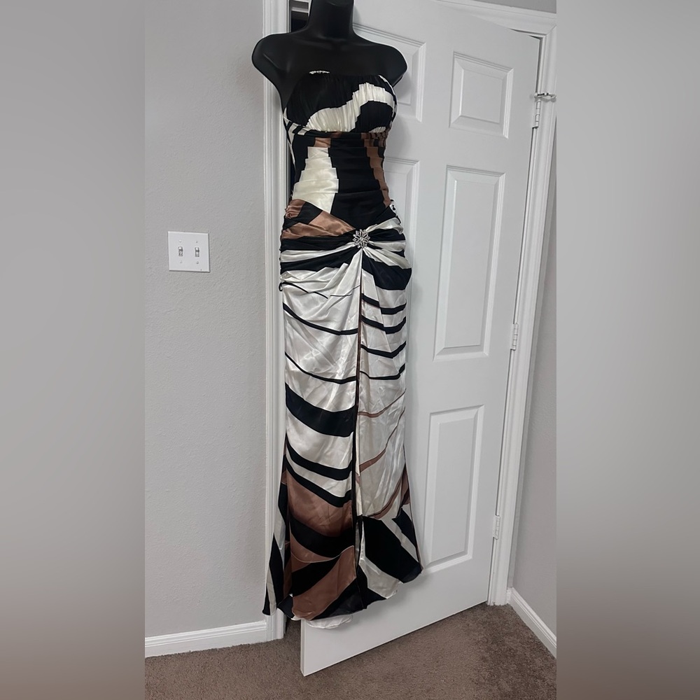 Beautiful satin formal  dresses